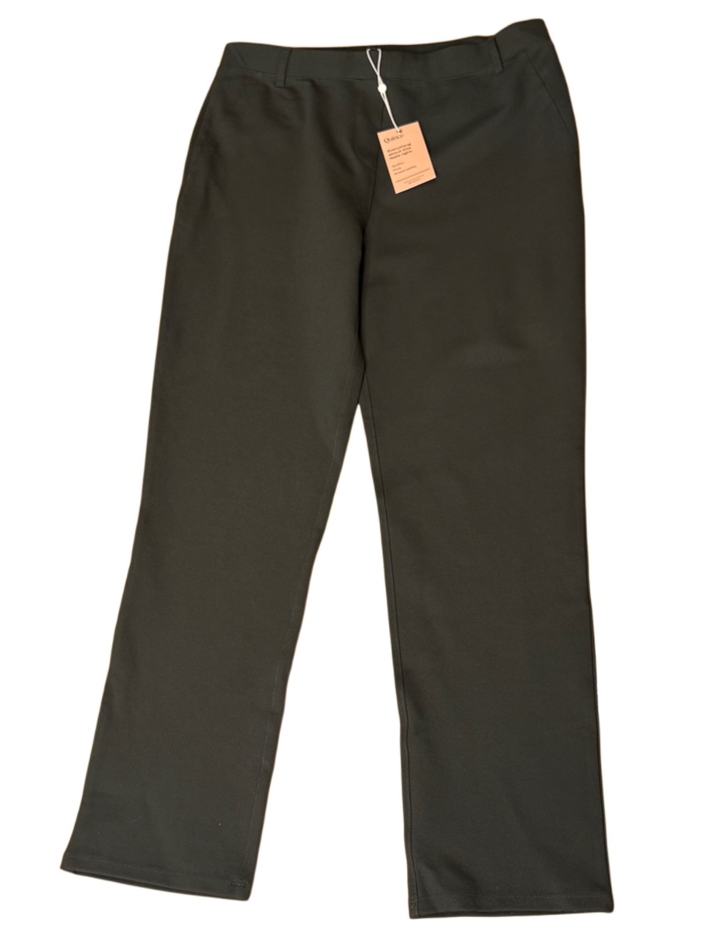 Quince Ultra-Stretch Ponte Straight Leg Pants NWT
